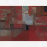 O jogo by Maria Leontina da Costa, Óleo sobre tela colado em cartão, offered Oct 2018