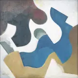 Loio-Pérsio, Composição, Óleo e têmpera sobre tela colada em aglomerado