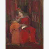 Sant’ Ana by Maria Leontina da Costa, ÓLEO SOBRE TELA, offered Apr 2018