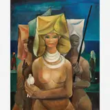 Untitled by Di Cavalcanti, ÓLEO SOBRE TELA, offered Apr 2018