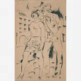 Ismael Nery, Casal, NANQUIM SOBRE PAPEL