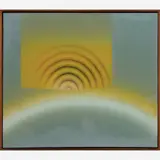 Abraham Palatnik, Untitled, TINTA SINTÉTICA FRIÁVEL SOBRE VIDRO