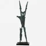 Cacique by Bruno Giorgi, Escultura de bronze, offered Oct 2017