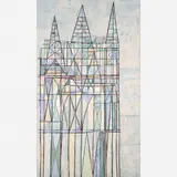 Gonçalo Ivo, A Catedral de Barcelona, Óleo sobre tela