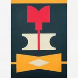 Rubem Valentim, Emblema 85, ACRÍLICA SOBRE TELA