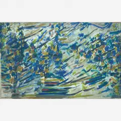 Manuel Cargaleiro, Untitled, ÓLEO SOBRE TELA