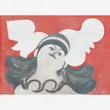Figura e Pássaros by Milton Dacosta, ÓLEO SOBRE TELA, offered Dec 2016