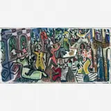 Carnaval by Di Cavalcanti, Óleo sobre tela, offered Dec 2016