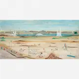 Alberto da Veiga Guignard, Paisagem Imaginaria, Óleo sobre placa