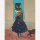 Baiana by Candido Portinari, Óleo sobre tela, offered Dec 2016