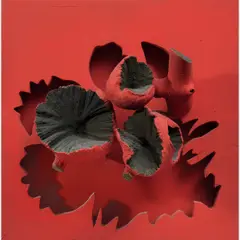 Untitled by Frans Krajcberg, Escultura em madeira pintada, offered Dec 2016