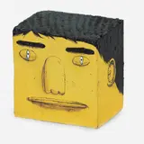 Osgemeos, Cabeça, Acrílica sobre madeira