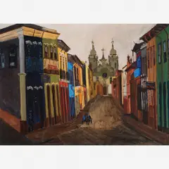Untitled by Emeric Marcier, Óleo sobre tela, offered Aug 2016