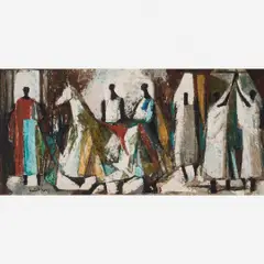 Untitled by Isabel Pons, Óleo sobre placa, offered Aug 2016