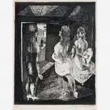 Di Cavalcanti, Untitled, Água-forte e água-tinta