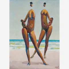 Untitled by Hector Carybé, Óleo sobre tela colada em madeira, offered Aug 2016
