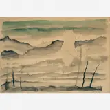 Passatempo by Alberto da Veiga Guignard, Aquarela sobre papel, offered Aug 2016