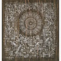 Untitled by Livio Abramo, Nanquim sobre placa, offered Aug 2016