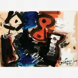Iberê Camargo, Untitled, GUACHE SOBRE PAPEL