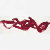 Gabriela Machado, Da série Vermelha, Óleo sobre tela