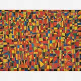 Fête Africaine by Gonçalo Ivo, Óleo sobre tela, offered Jun 2016