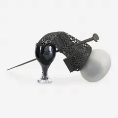 Untitled by Tunga, Vidro fundido fosqueado, ímã, cordoalha de aço, ferro fundido e borracha líquida, offered Jun 2016