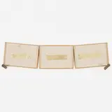 Untitled by Nelson Felix, Folha de ouro sobre papel e pinos em metal dourado, offered Jun 2016