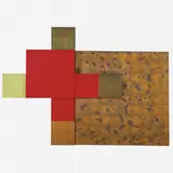 Antonio Dias, Untitled, Acrílica, folha de ouro e cobre sobre tela