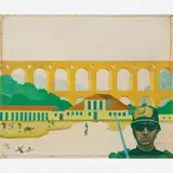 Glauco Rodrigues, No Tempo dos Vice-Reis. Da série Aquarela do Brasil