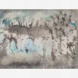 Untitled by Antônio Bandeira, Aquarela e Nanquim, offered Aug 2015