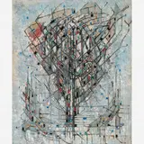 A árvore by Antônio Bandeira, Óleo sobre tela, offered Aug 2015