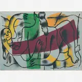Fernand Léger, Esquisse pour les Odalisques, Óleo sobre tela