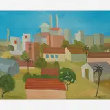 Rebolo, Untitled, Óleo sobre tela
