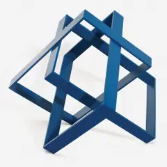 Untitled by Franz Weissmann, Escultura em ferro pintado, offered May 2015