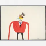 Roberto Magalhães, Untitled, Aquarela e nanquim sobre papel