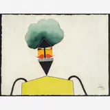 Roberto Magalhães, Untitled, Aquarela e nanquim sobre papel