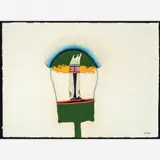 Roberto Magalhães, Untitled, Aquarela e nanquim sobre papel
