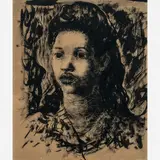 Mulata by Iberê Camargo, Nanquim sobre Papel, offered May 2015