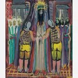 Alberto da Veiga Guignard, Ecce - Homo, ÓLEO SOBRE MADEIRA