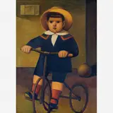 Criança brincando by Reynaldo Fonseca, Óleo sobre tela, offered Apr 2015