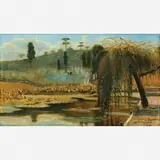 Pedro Weingärtner, Chorão a beira do lago
