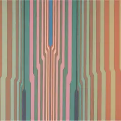 M 11 by Abraham Palatnik, Acrílica e barbante sobre tela, offered Apr 2015