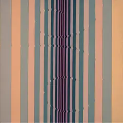 KF 80 by Abraham Palatnik, Acrílica e barbante sobre tela, offered Apr 2015
