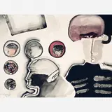 Carlos Vergara, Untitled, Aquarela sobre papel