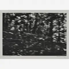 Yanomami, série A Floresta, 1974/2003 by Claudia Andujar, Gelatina e prata sobre papel, offered Aug 2014