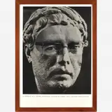 Odires Mlàszho, Portrait of a Victor (Augustus), Fragment of a relief, about 20 B.C. – Rome Museo Nazionale, série Cravo um fóssil repleto de anzóis, 1996/2008, C-PRINT