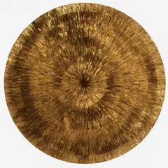 Mandala by Marcos Coelho Benjamim, Chapa de metal sobre madeira, offered May 2014