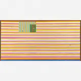 Tissu d’Afrique by Gonçalo Ivo, Óleo sobre tela, offered May 2014