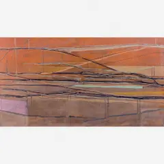 Untitled by Marcus Andre, Encáustica sobre tela, offered May 2014