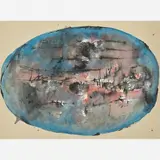 Untitled by Antônio Bandeira, Guache e nanquim sobre papel, offered May 2014